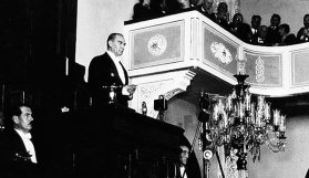 İşte Atatürk'ün Gençliğe Hitabe'den çıkardığı o bölüm