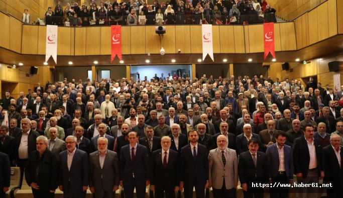 Saadet Partisi Rize il kongresini yaptı