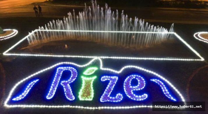 Rize geceleri ayrı güzel