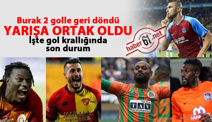 Gol krallığında son durum -20.11.2017