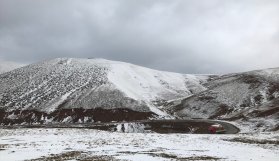 Giresun'da kar yağdı!