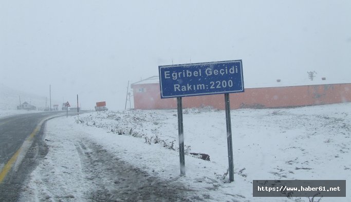 Giresun'da kar yağdı