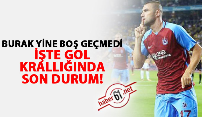 Gol krallığında son durum -27.11.2017