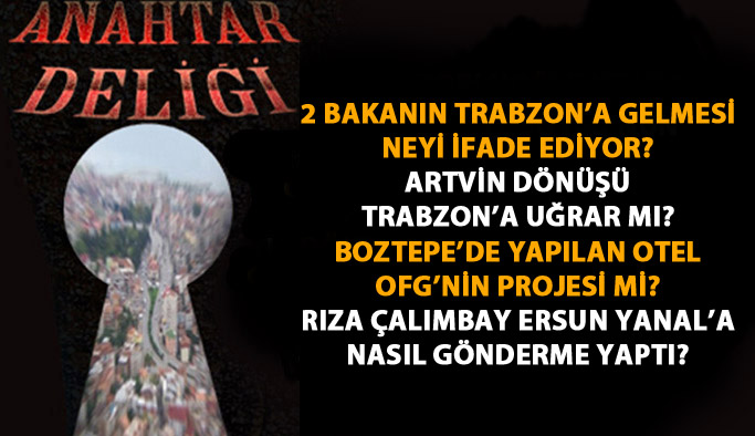 Anahtar Deliği 28.11.2017