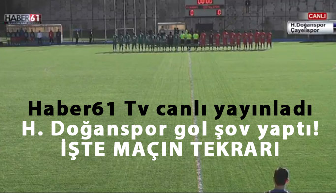 Hekimoğlu Doğanspor - Çayelispor