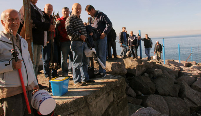 Giresun'da mendirek tepkisi