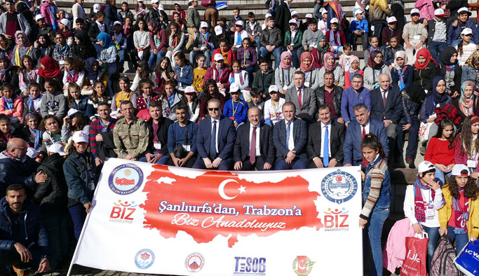 Trabzon’da engellilere özel hamsi şöleni