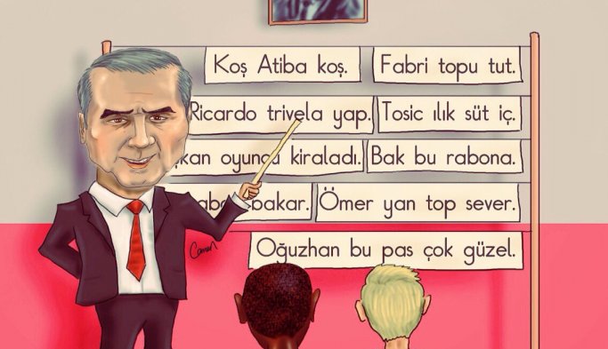 Şenol Güneş tek başına okul gibi!