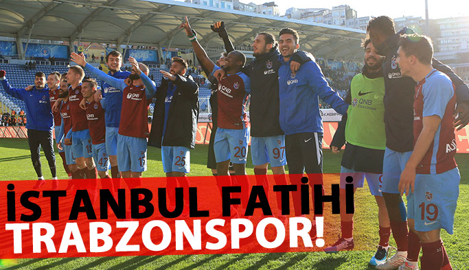 İstanbul fatihi Trabzonspor