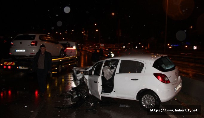 Samsun'da kaza: 2'si çocuk 6 yaralı. 19 Aralık 2017