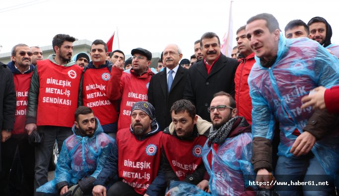 Kılıçdaroğlu'ndan işten çıkarılan işçilere destek