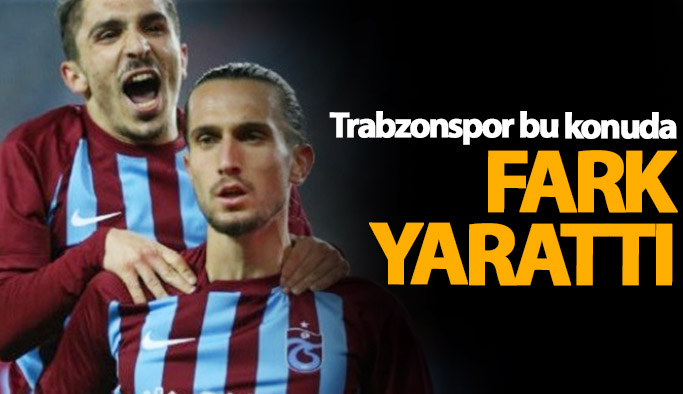 Trabzonspor fark yarattı