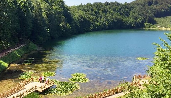 Ordu'da Ulugöl temizleniyor