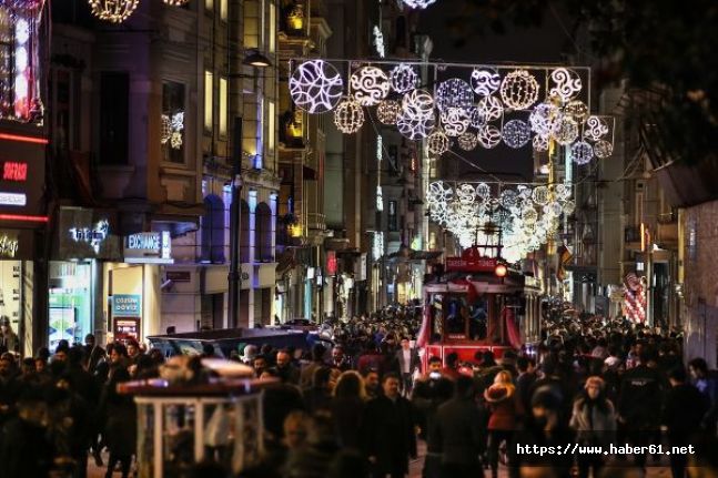 İstanbul'da yılbaşı hareketliliği