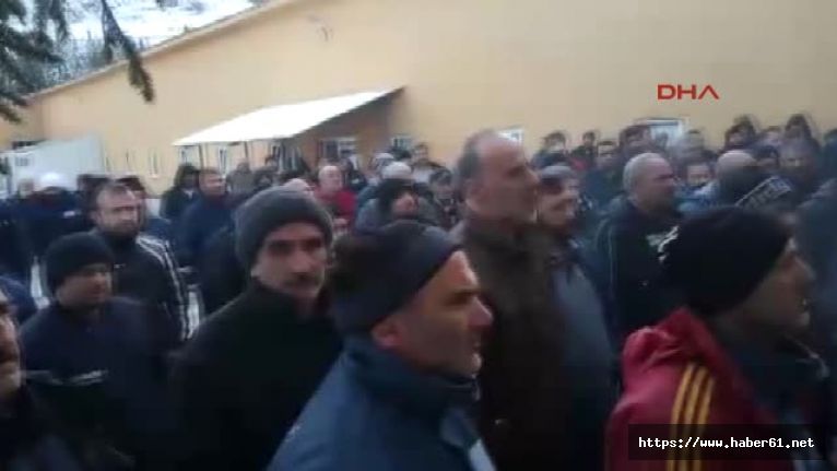 Artvin kaynıyor... Maden işçileri greve gitti