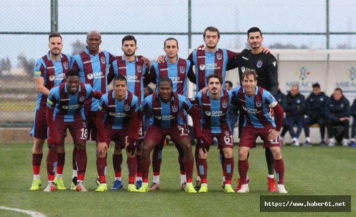 Trabzonsporlu futbolcuların kamp performansı