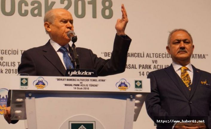 MHP lideri Bahçeli: "Alayınızı şaşkına çevireceğiz"