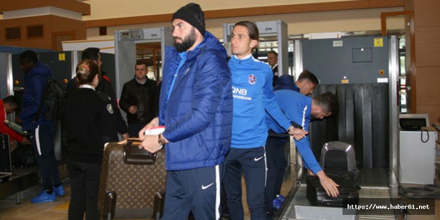 Trabzonspor Konya'ya gitti