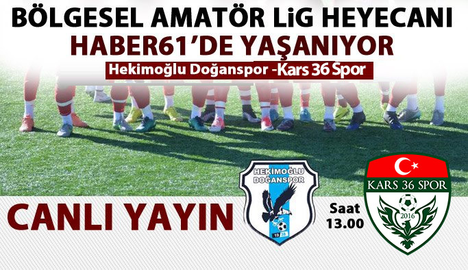 Hekimoğlu Doğanspor - Kars 36 Spor