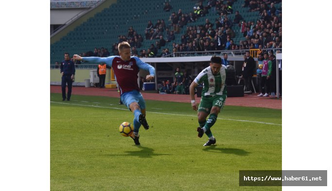 Konyaspor Trabzonspor maçından fotoğraflar