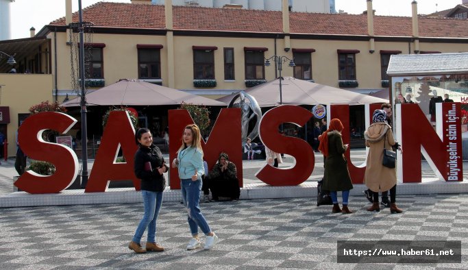 Samsun Şubat'ta baharı aratmadı - Samsun haberleri