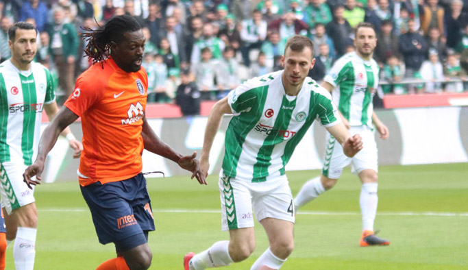 Konyaspor ile Başakşehir berabere