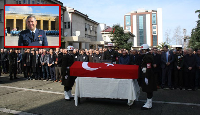 Emekli Albay için Trabzon’da askeri tören