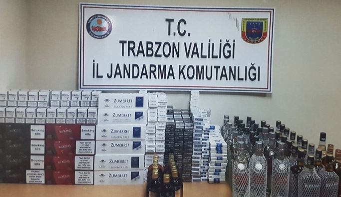 Trabzon'da kaçakçılığa darbe