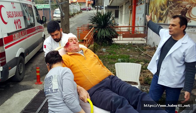 Su kanalına düşüp, yaralanan babaya çocuğundan 'niye çıktın' azarı