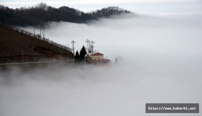 Ordu'da hayran bırakan manzara