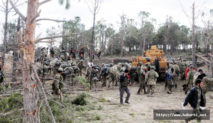 Afrin’in yüzde 60’ı teröristlerden temizlendi