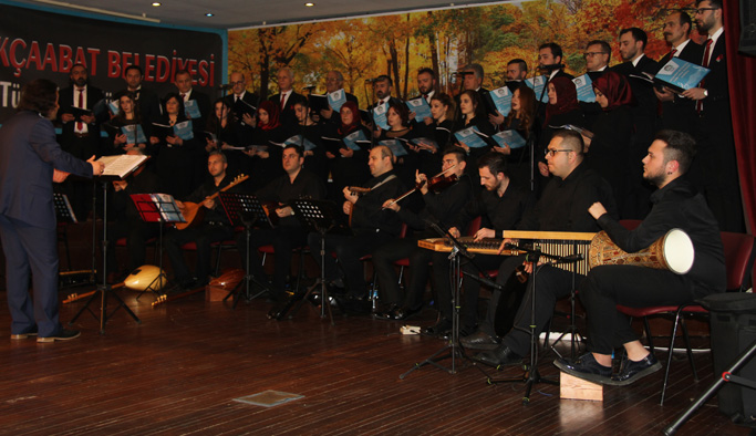 THM Korosu Akçaabat'ta konser verdi