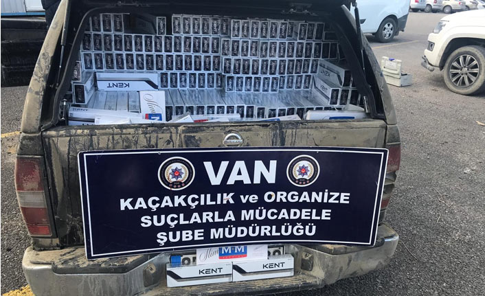 18 bin 250 paket kaçak sigara ele geçirildi