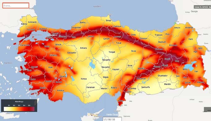 Yeni deprem tehlike haritası ne söylüyor?