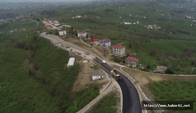 Boztepe’ye 3 şeritli yol 