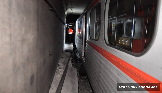 Ankara metrosunda kaza! Ulaşım durdu