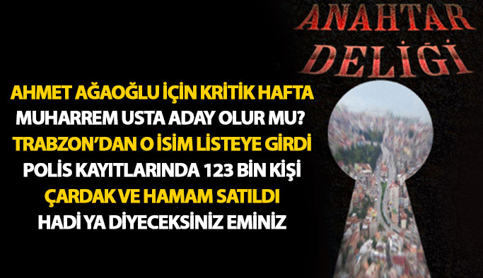 Anahtar Deliği 02.04.2018