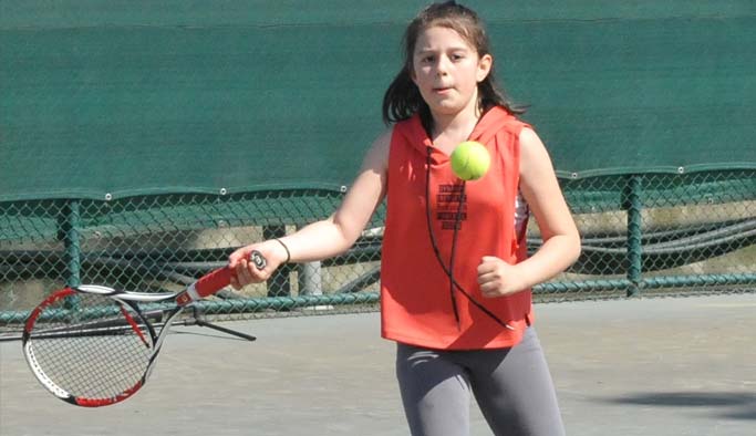 Trabzon'da tenis şöleni