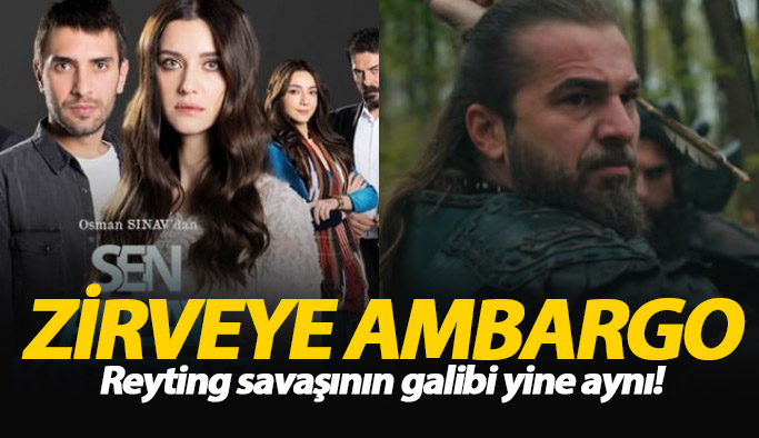 Diriliş Ertuğrul , Sen Anlat Karadeniz reyting sonuçları!