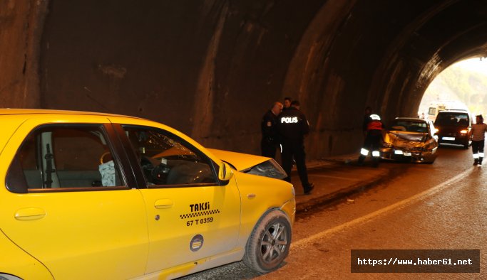 Tünelde kafa kafaya çarpıştılar: 4'ü çocuk 9 yaralı 