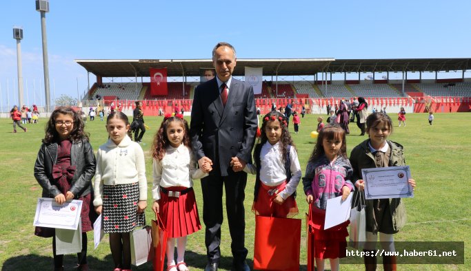 Akçaabat'ta 23 Nisan coşkusu yaşandı