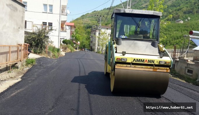 Trabzon'da 2018 yılında hedef 400 bin ton asfalt sermek 