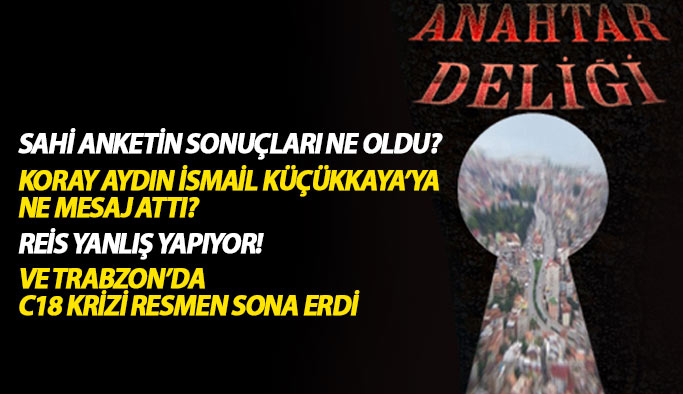 Anahtar Deliği 25.04.2018