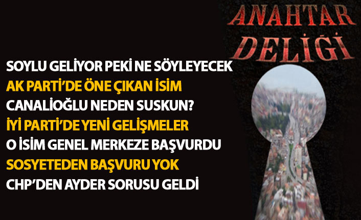 Anahtar Deliği 28.04.2018