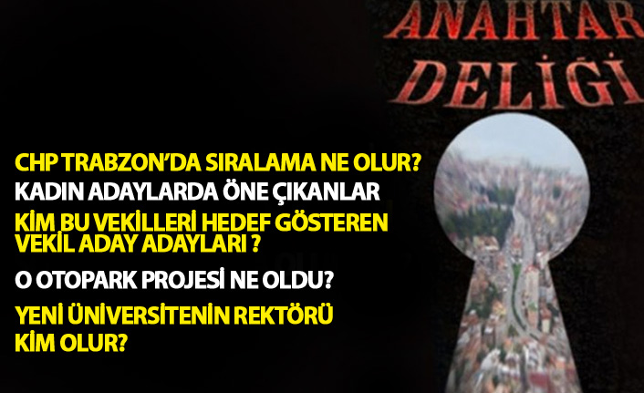 Anahtar Deliği 03.05.2018 O otopark projesi ne oldu?