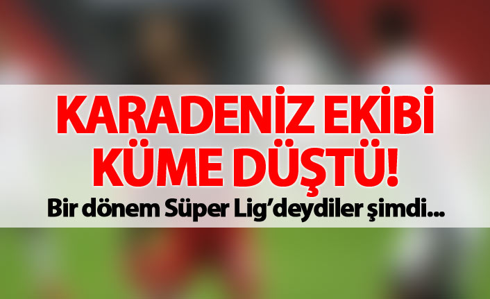 Ümraniyespor ile sahasında 3-3 berabere kalan Samsunspor, küme düştü. 05-05-2018