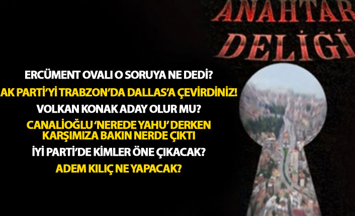 Anahtar Deliği 08.05.2018