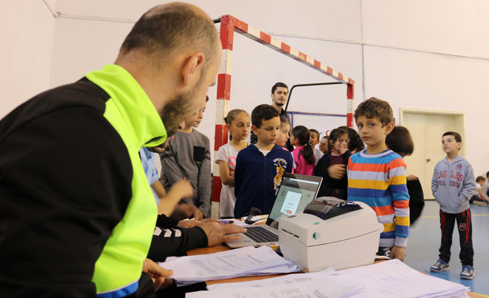 Gümüşhane'de genç sporcular keşfediliyor