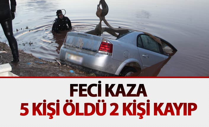 Feci Kaza: 5 kişi öldü, 2 kişi kayıp