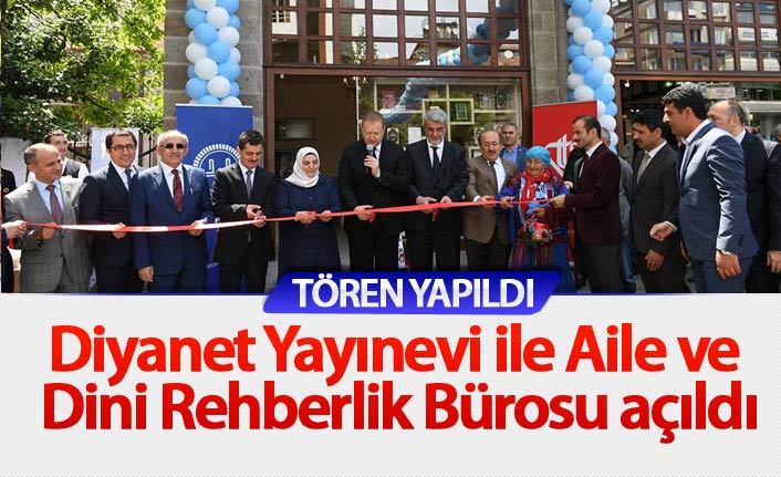 Trabzon'da Diyanet Yayınevi ile Aile ve Dini Rehberlik Bürosu açıldı